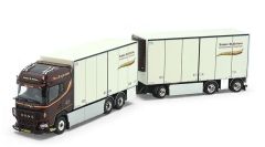 TEK86966 - Camion porteur avec remorque frigorifique du transporteur KASPER H.NIELSEN - DAF XG+ 6x4