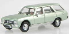 PRX870025 - Voiture de 1978 couleur vert clair – PEUGEOT 504