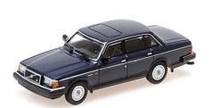 MNC870171404 - Voiture de 1986 couleur bleu foncé - VOLVO 240 GL