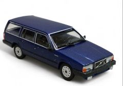 MNC870171710 - Voiture break de 1986 couleur bleu foncé - VOLVO 740 GL