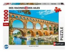 NAT872572 - Puzzle Le Pont du Gard - 1000 pièces