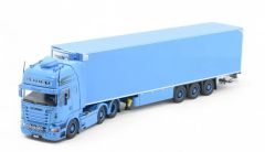 Camion avec remorque frigorifique du transporteur VOWA-ERINGER - SCANIA R Streamline Topline 6x2