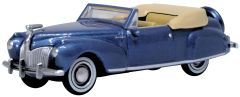 OXF87LC41007 - Voiture cabriolet de 1941 couleur bleu - LINCOLN Continental