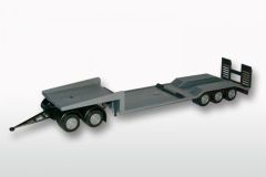 EMEK89008 - Remorque porte engins de couleur gris 5 Essieux