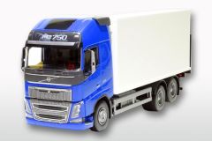 EMEK89114 - Camion bleu avec caisse et hayon – VOLVO FH16 6x4