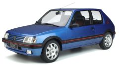 GT800402 - Voiture de couleur bleue - PEUGEOT 205 GTI 1.9
