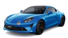 GTS80055 - Voiture coupé de couleur bleu alpine - ALPINE A110S