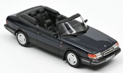NOREV810044 - Voiture cabriolet Bleue foncée - SAAB 900 Turbo de 1992