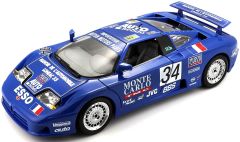 BUR28010BL - Voiture des 24H du Mans 1990 – BUGATTI EB110 N°34