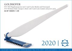 Module FTV550 porteur de pale d'éolienne