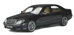 OT846 - Voiture berline de couleur noire métallique - MERCEDES BENZ W220 S65 AMG