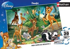 NAT86281 - Puzzle de 30 Pièces – BAMBI