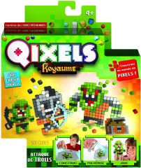 ASK87110 - Jeu créatif QIXELS royaume – Attaque de Trolls