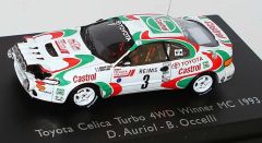SPA87S023 - Voiture de course gagnant Monté Carlo 1993 – TOYOTA Célia turbo N°3