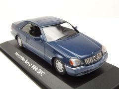 MXC940032600 - Voiture de 1992 couleur bleu métallisé - MERCEDES 600 SEC