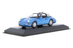 MXC940061362 - Voiture de 1991 couleur bleu métallisé – POSCHE 911 Targa