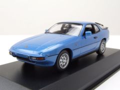 MXC940062122 - Voiture de 1984 Bleu Métallique - PORSCHE 924