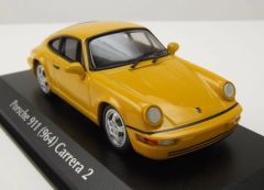 MXC940062920 - Voiture de 1992 couleur jaune - PORSCHE 911 Carrera