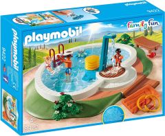 Jeu de construction PLAYMOBIL - Piscine avec douche
