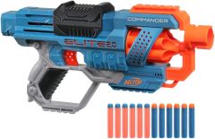 HASE9485 - NERF avec 12 Fléchettes – Elite 2.0 Commander RD-6