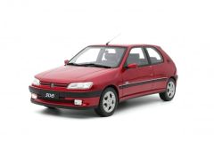 OT959 - Voiture de 1994 couleur rouge – PEUGEOT 306 S16 LE MANS