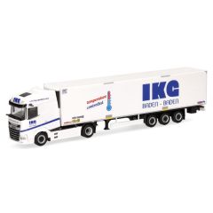 HER959018 - Camion avec remorque frigorifique 3 essieux IKG Speditionb - DAF XG 4x2