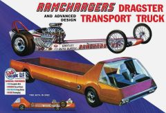 MPC970/12 - Maquette à assembler et à peindre - Dragster - Ramchargers et camion de transport