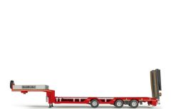 CON98040/01 - Porte engins de couleur rouge - GOLDHOFER 3 Essieux