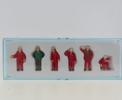 CON99801/01 - Lot de 6 ouvriers MAMMOET