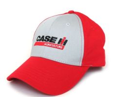 CAS90648 - Casquette de couleur Rouge et grise - CASE IH Agriculture