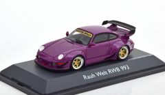 SCH9116 - Voiture de couleur violette limitée à 500 pièces – PORSCHE rauch welt RWB 993