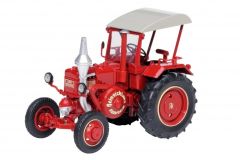 SCH7696 - Tracteur LANZ BULLDOG rouge avec cabine