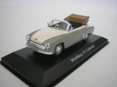 MXC940015930 - Voiture de 1958 couleur blanche et grise – WARTBURG A311