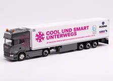 HER942881 - Camion avec remorque frigo 3 essieux SCANIA R 4x2  CHRISTINA SCHEIB