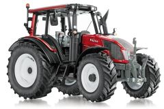 WIK77326 - Tracteur N 143 HT3 VALTRA rouge équipé du relevage avant