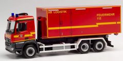HER095464 - Camion Pompier avec container déposable - MERCEDES Arocs 6x2
