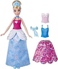 HASE9591 - Poupée Cendillon avec différentes tenues Disney Princesse