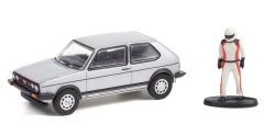 GREEN97110-C - Voiture sous blister – VW golf MK1 GTI avec pilote