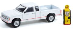 GREEN97120-D - Voiture sous blister - GMC Sonoma ST avec pompe à essence Pennzoil Vintage 1991 THE HOBBY SHOP séries 12