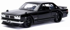 JAD99602 - Voiture de 1974 couleur noir du film Fast & Furious – NISSAN Skyline 2000 GT-R