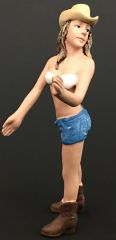 ADF32108 - Personnage cow girl WENDY