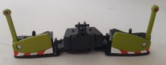 AGM18 - Bumper de couleur Noir et Vert Claas Fabrication Artisanale