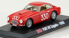 AKI0094 - Voiture de courses des 100 Miglia de 1956 FIAT 8V Zagato n°330 vendue en blister