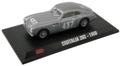 AKI0096 - Voiture de la courses des 1000 Miglia CISITALIA 202 n°437 de 1950 vendue en blister