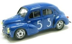 AKI0116 - Voiture du Bol d'Or de 1952 RENAULT 4CV  R1063 N°53 de couleur bleue