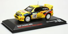 AKI0159 - Voiture du rallye de Nouvelle Zelande  de 1999 SEAT Cordoba WRC N°10 équipage T.Gardemeister-P.Lukander