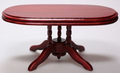 AKI0184 - Accessoire de maison de poupée table de salon miniature de dimension 13,7 x 7,5 x 6,4 cm