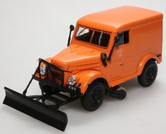 AKI0197 - 4x4 GAZ 69 T-3 de 1964 version chasse neige