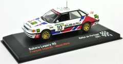 AKI0208 - Voiture du rally du Portugal de 1991 SUBARU Legacy RS n°10 équipage  François Chariot-Michel Périn