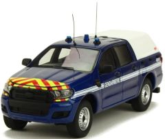 ALARME0004 - Voiture 4x4 de la Gendarmerie FORD Ranger Pick-up de 2016 à double cabine édité à 250 pièces